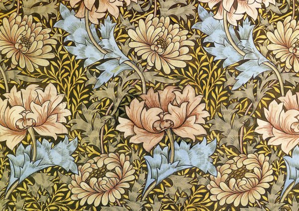 Вильям Моррис орнаменты