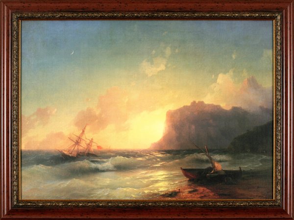 Картина Айвазовского Коктебельская бухта