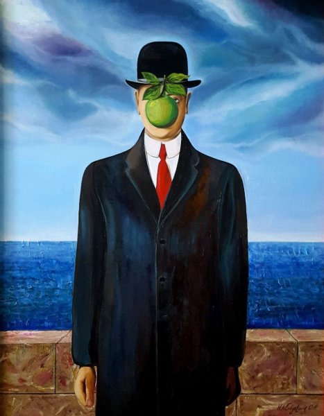 Рене Магритт сын человеческий оригинал