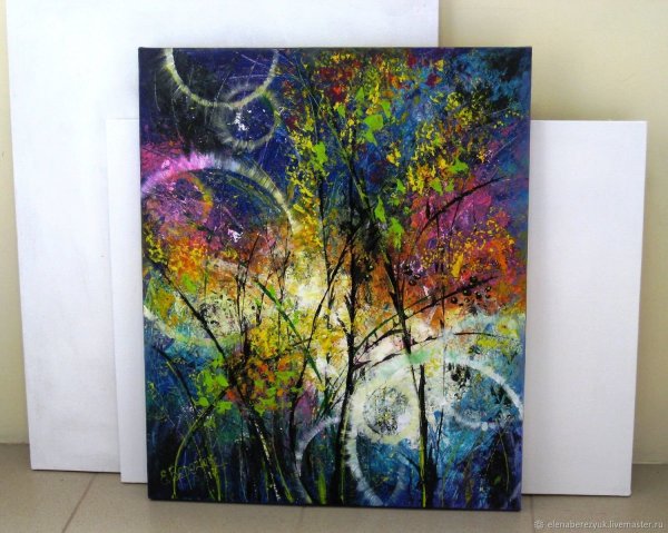 Интерьерная живопись акрилом