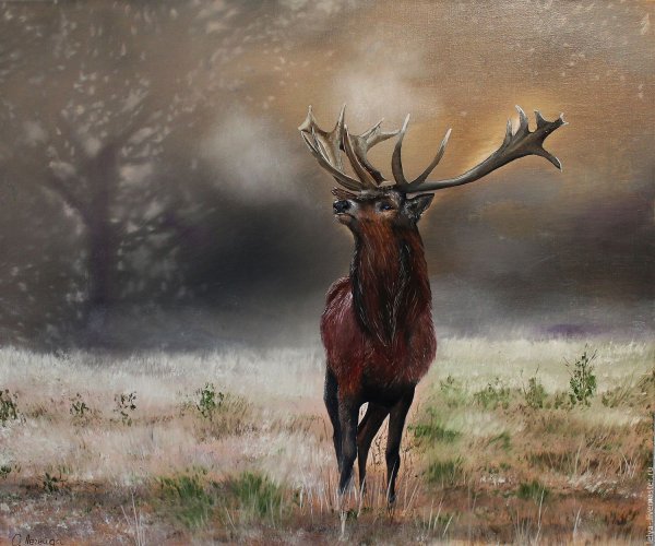 Картина олени