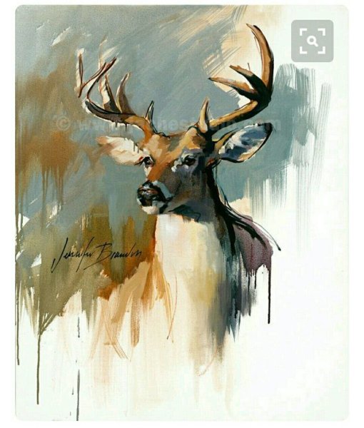 Картина олени