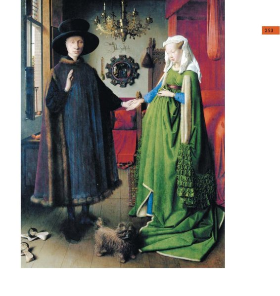 Ян Ван Эйк портрет четы Арнольфини 1434 Национальная галерея