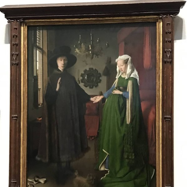 Джованни Арнольфини и его жена Джованна