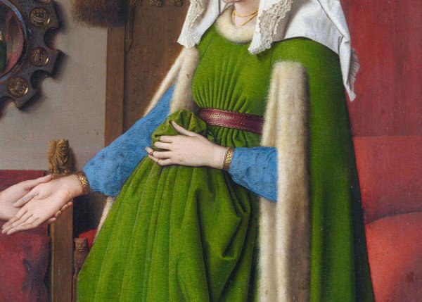 Ван Эйк чета Арнольфини зеркало