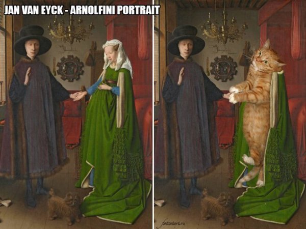 Ян Ван Эйк. Портрет четы Арнольфини. 1434 Г.