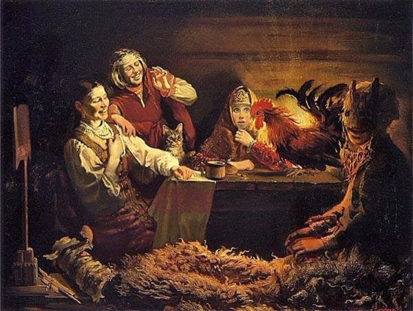 Транковский Алексей Иванович Святки