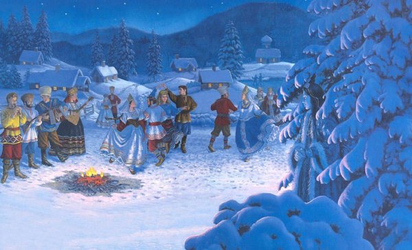 Коляда колядки Святки