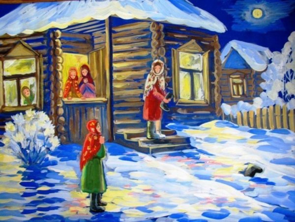 Транковский Алексей Иванович Святки