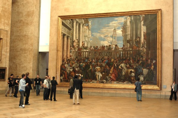 Лувр картинная галерея