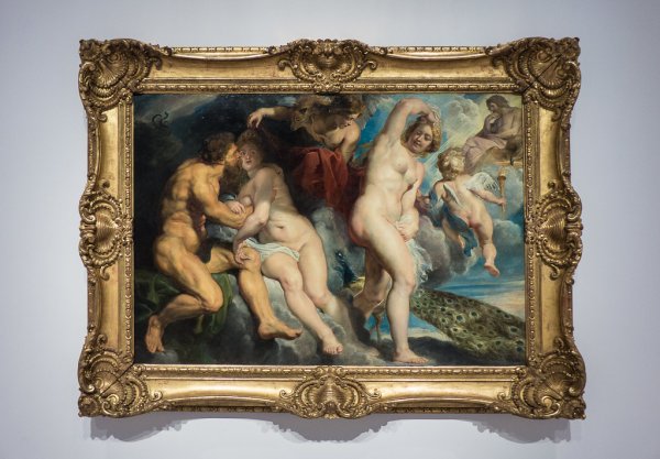 Рубенс Иксион обманутый Юноной