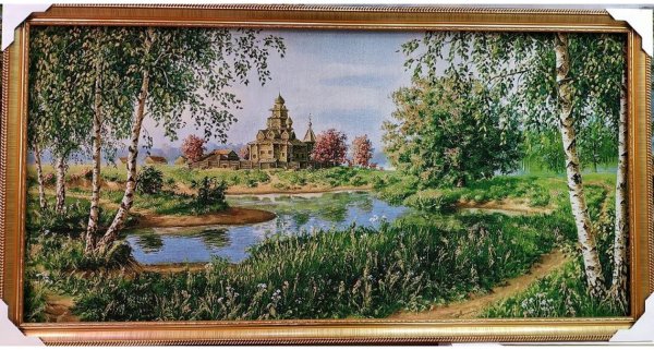 Гобеленовая картина Ривьера утренний чай