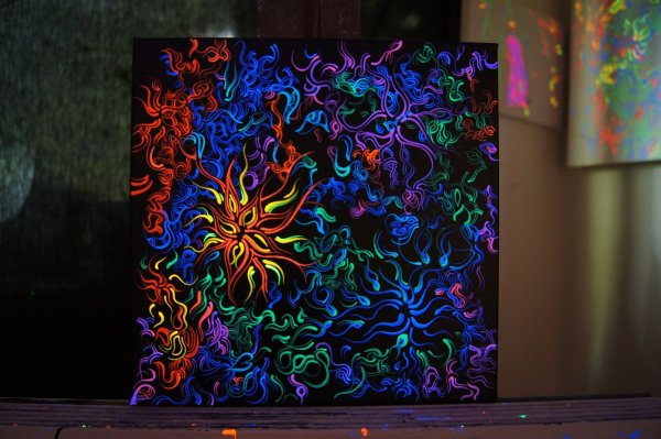 Флуоресцентная краска