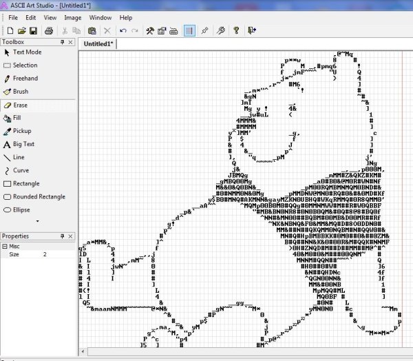 Символьный рисунок