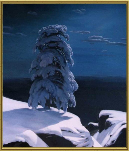 Шишкин Иван«на севере диком...»,1891