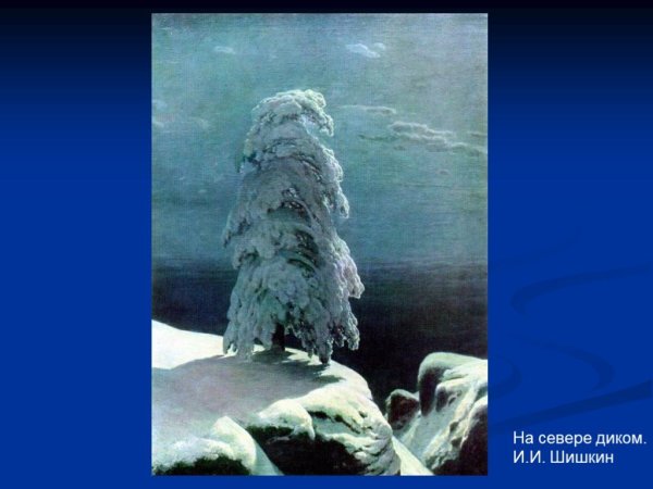 Шишкин Иван Иванович на севере диком