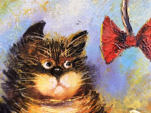 Живопись с котами