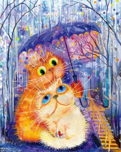 Борис Касьянов художник коты