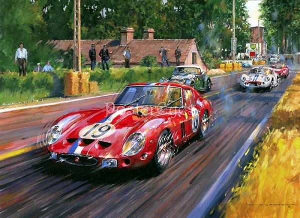 Картины с автомобилями