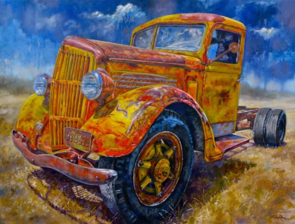 Картины с автомобилями