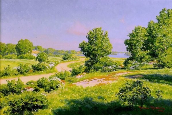 Художник Johan Krouthen. Пейзаж