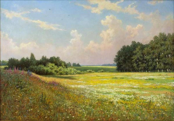 Пейзажи Бориса Ольшанского