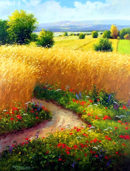 Художник Герхард Несвадба картины