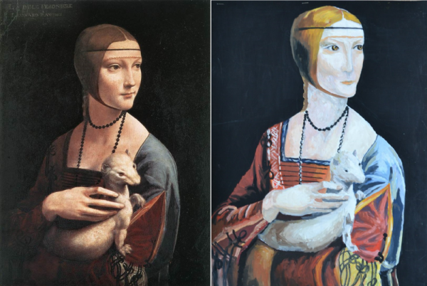 Мадонна с горностаем Леонардо