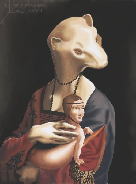Мадонна с горностаем Леонардо да Винчи