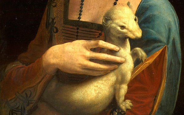 Леонардо да Винчи дама с горностаем