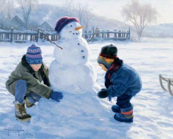 Зимние сюжеты