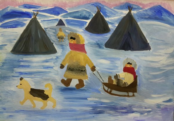 Жители севера для детей