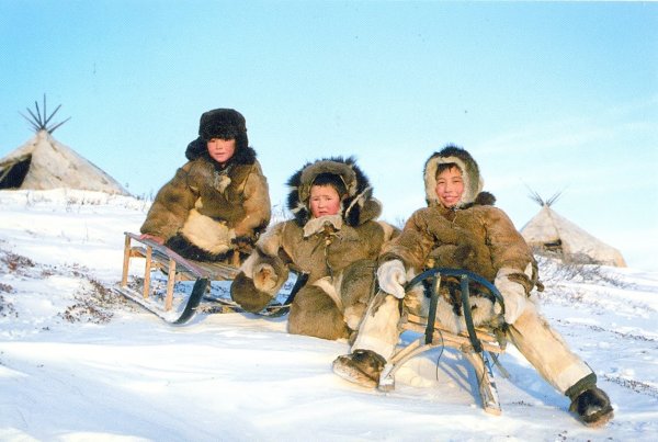 Чукчи зимой