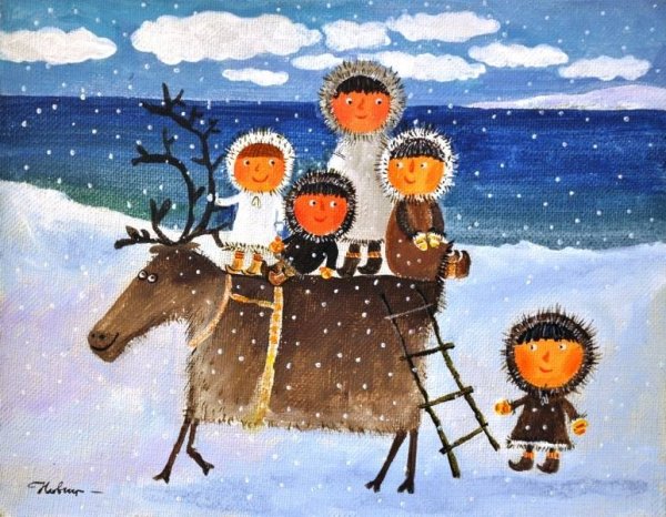 Новицкая саамы картина