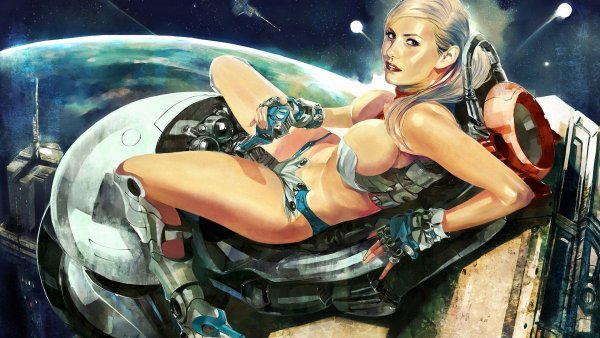 Блондинка с книжкой