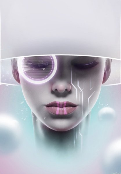 Девушка робот