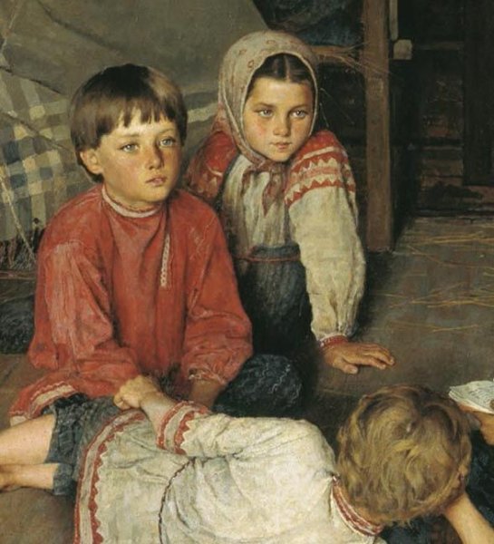 Богданова-Бельского «дети в церкви»