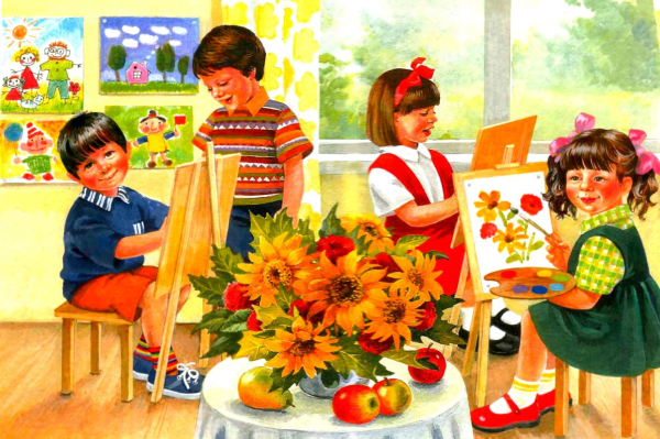 Сюжетные картины для детского сада