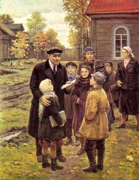 Ленин и дети
