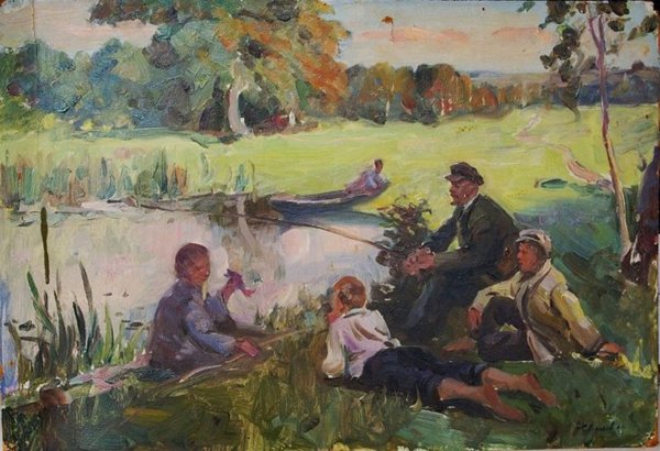 Соцреализм Иогансон Ленин