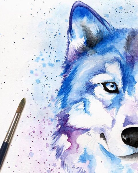 Единорог карандашом