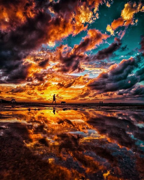 Красивый закат