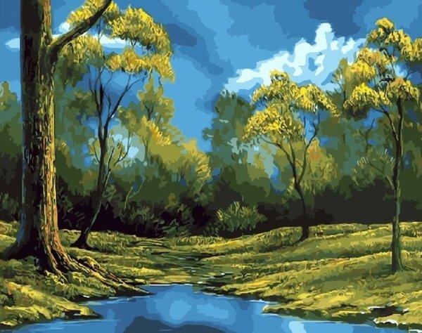 Живописные пейзажи Боб Росс