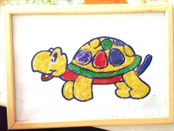 Фантазёр фреска Тропическая рыбка