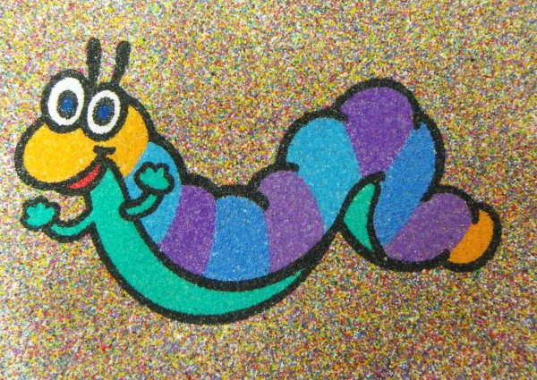 Картины цветным песком