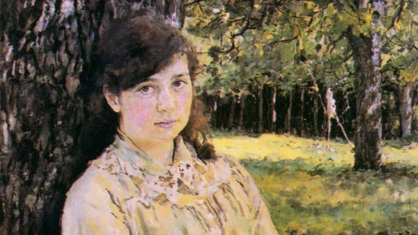 Валентин Александрович Серов девушка освещенная солнцем