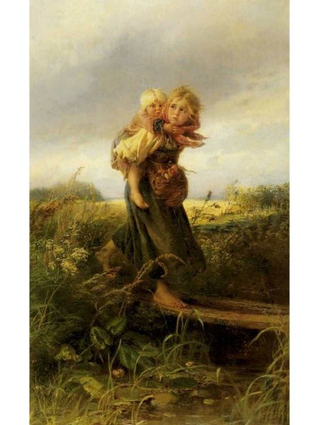 Константин Маковский дети бегущие от грозы