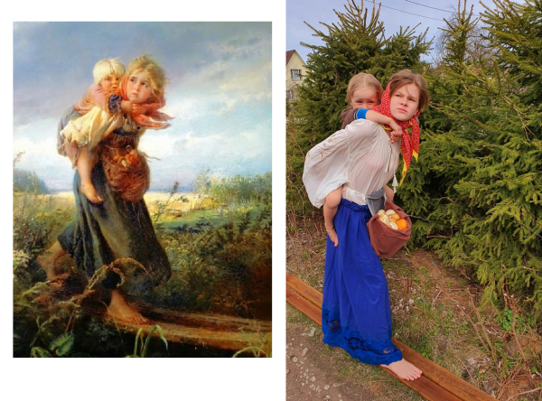 Константин Маковский дети бегущие от грозы