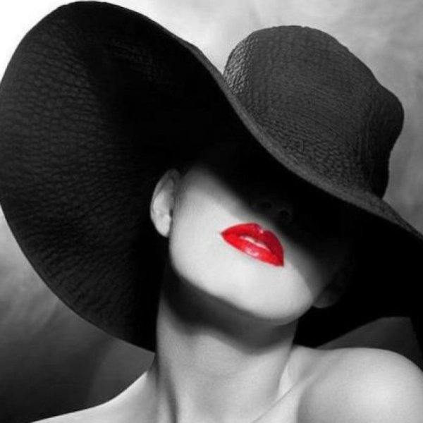 Девушка в шляпе живопись