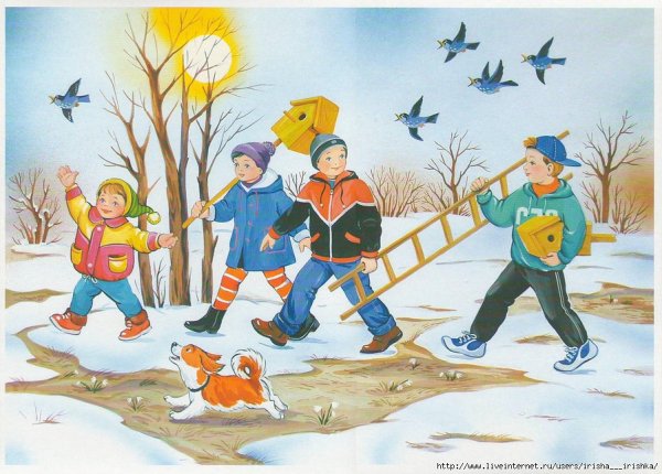 Весна для детей